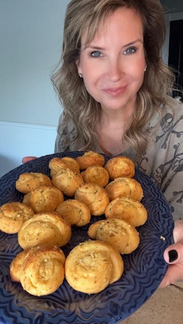 Garlic Knot Biscuits
