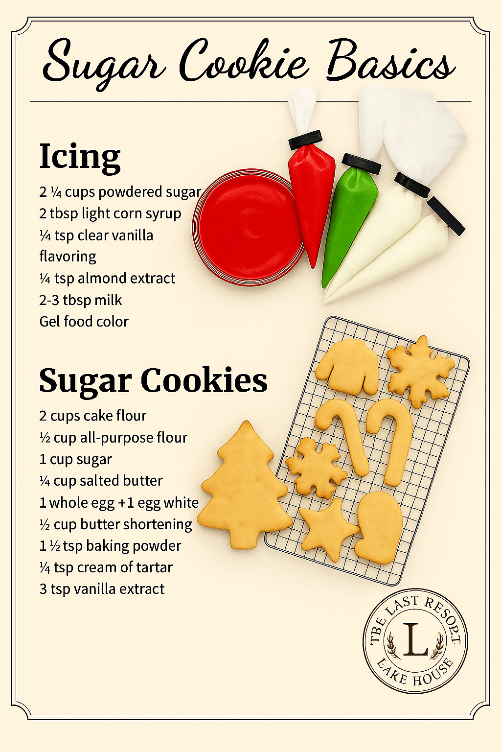 Sugar Cookie Basics