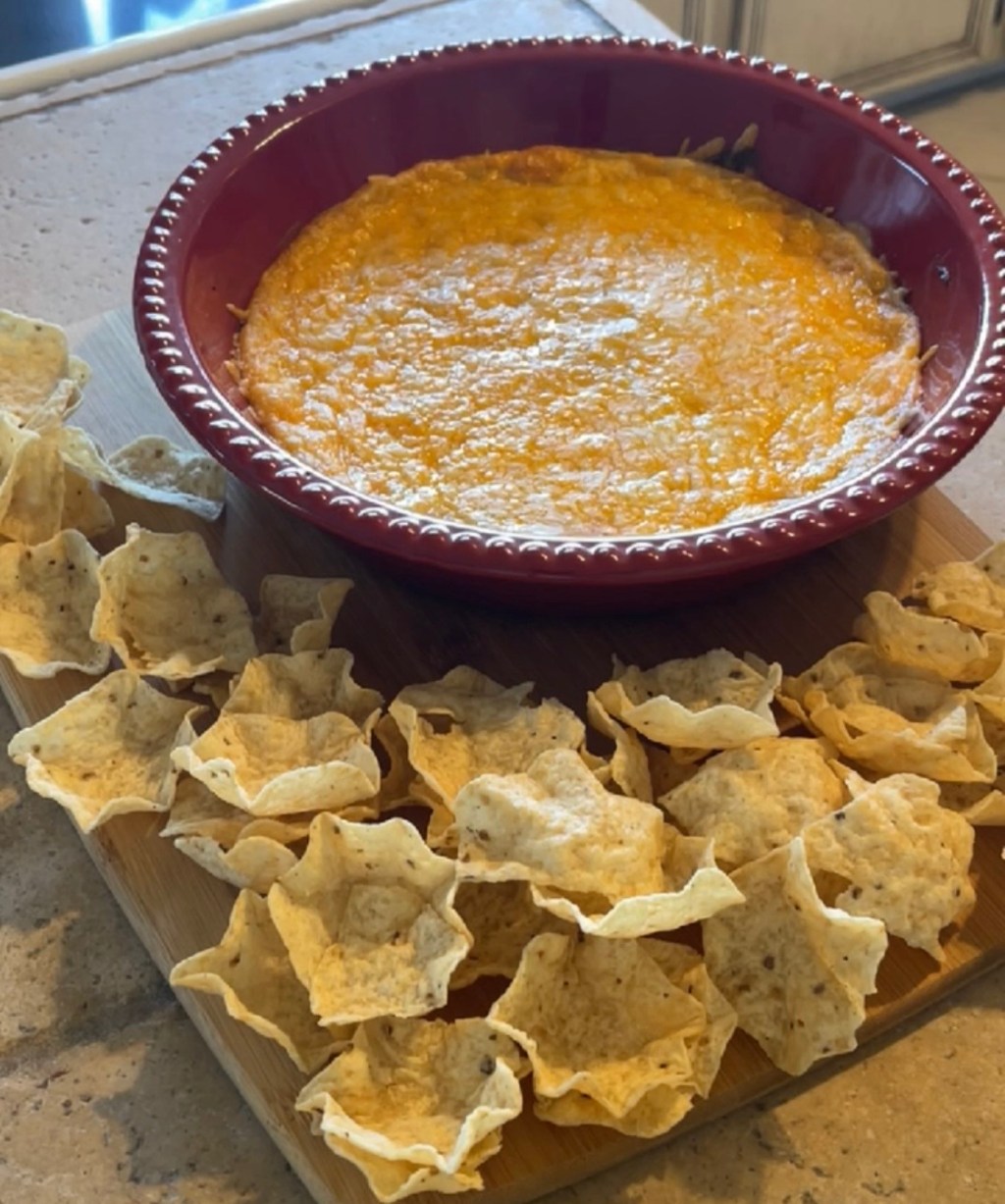 Cheesy Salsa Dip