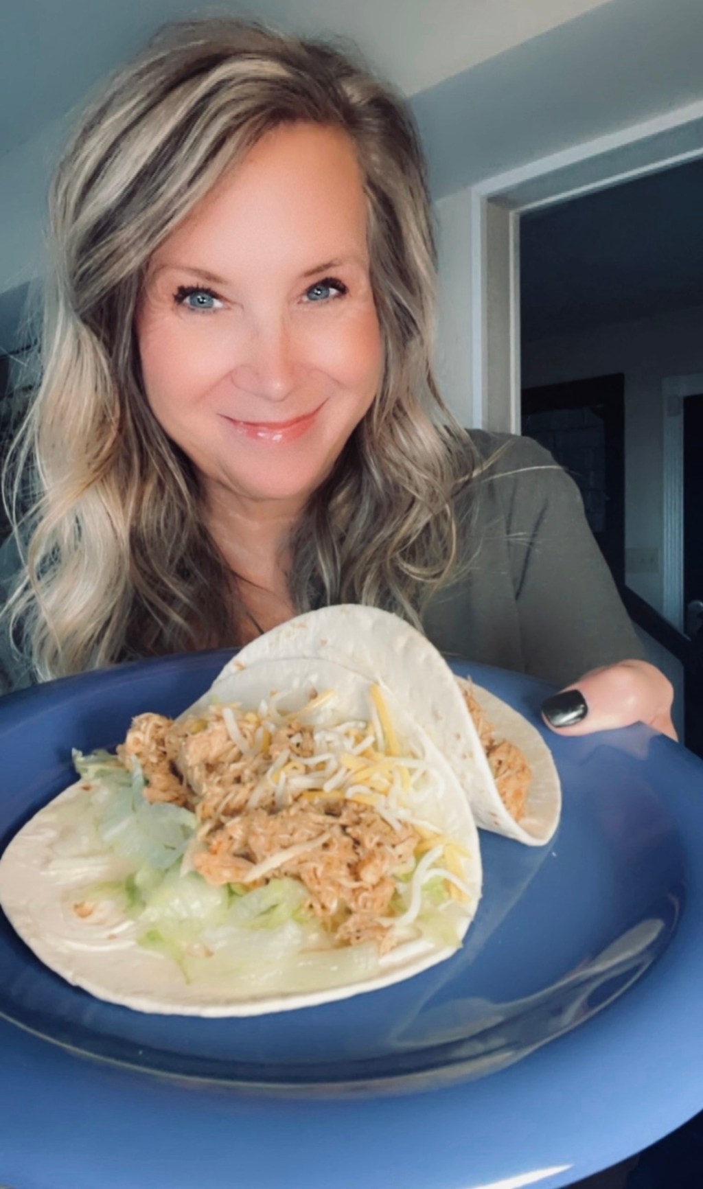 3 Ingredient Crock Pot Shredded Chicken&nbsp;Tacos